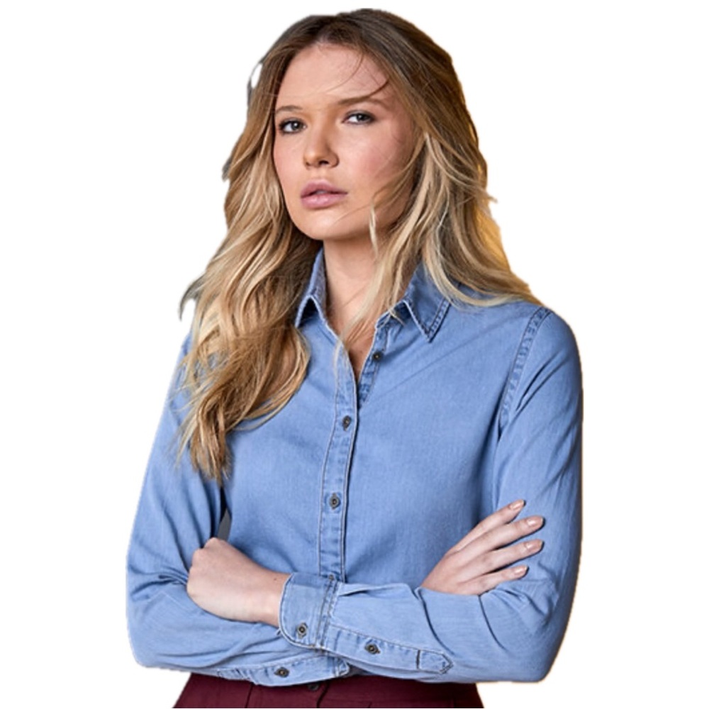 Banana Republic Denim Button-Up Shirt